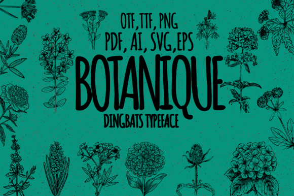 Botanique Font