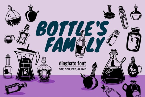 Bottle’s Family Font