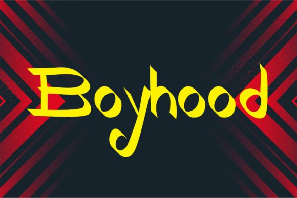 Boyhood Font