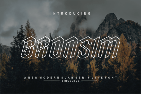 Bronsim Font