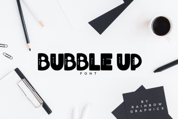 Bubble Up Font