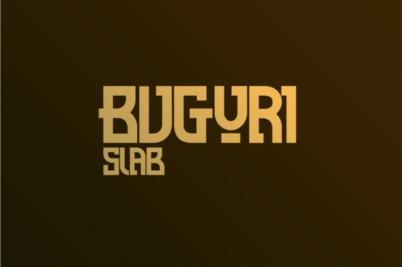 Buguri Font