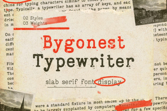 Bygonest Font