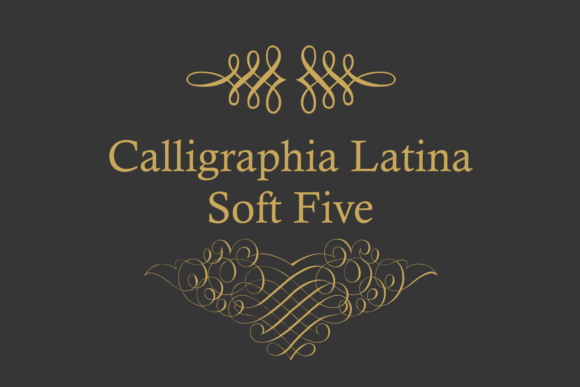 Calligraphia Latina Soft Five Font