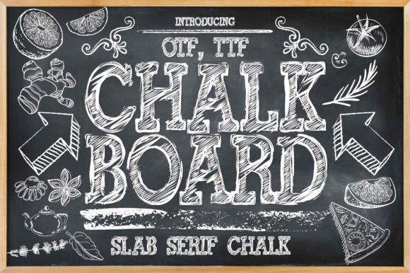 Chalkboard Font