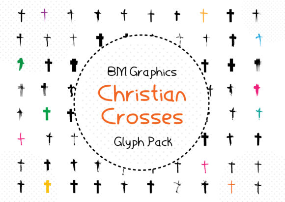 BM Graphics – Christian Crosses Font