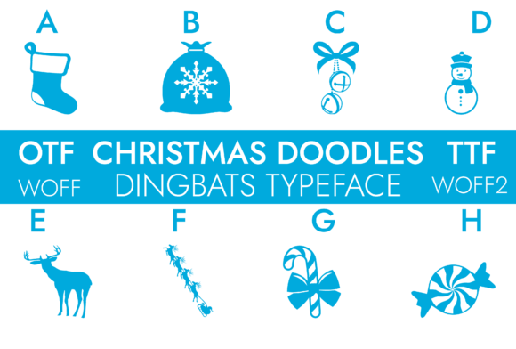 Christmas Doodle Font