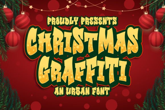 Christmas Graffiti Font