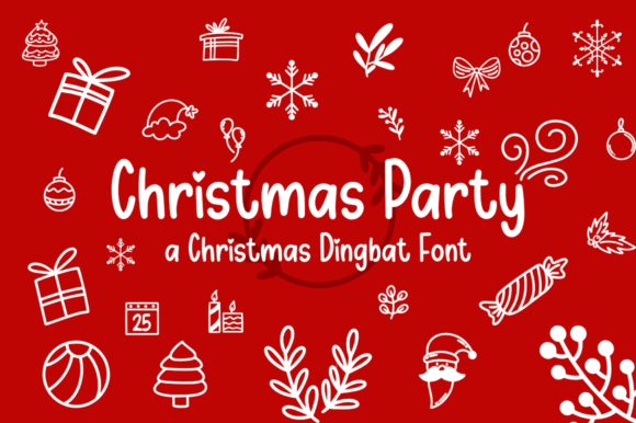 Christmas Party Font