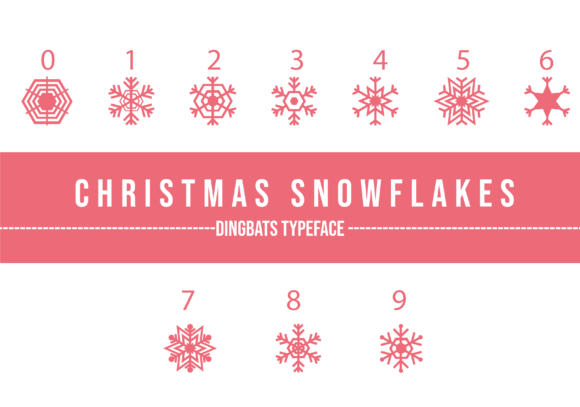 Christmas Snowflakes 2.0 Font