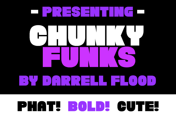Chunky Funks Font