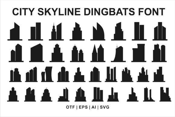 City Skyline Font