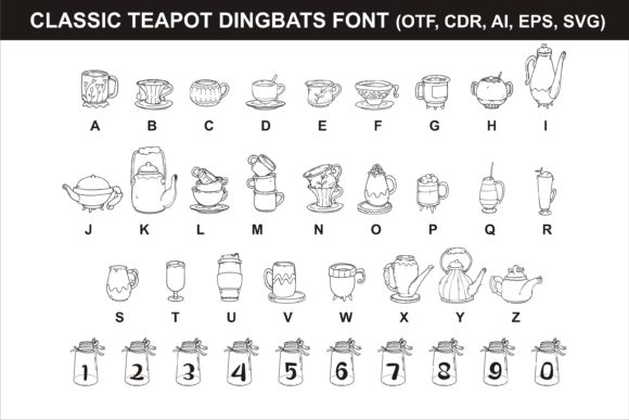 Classic Teapot Font