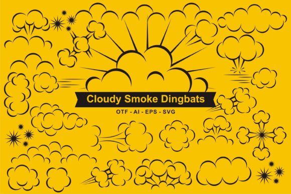 Cloudy Smoke Font