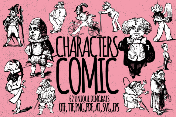 Comic Characters Font