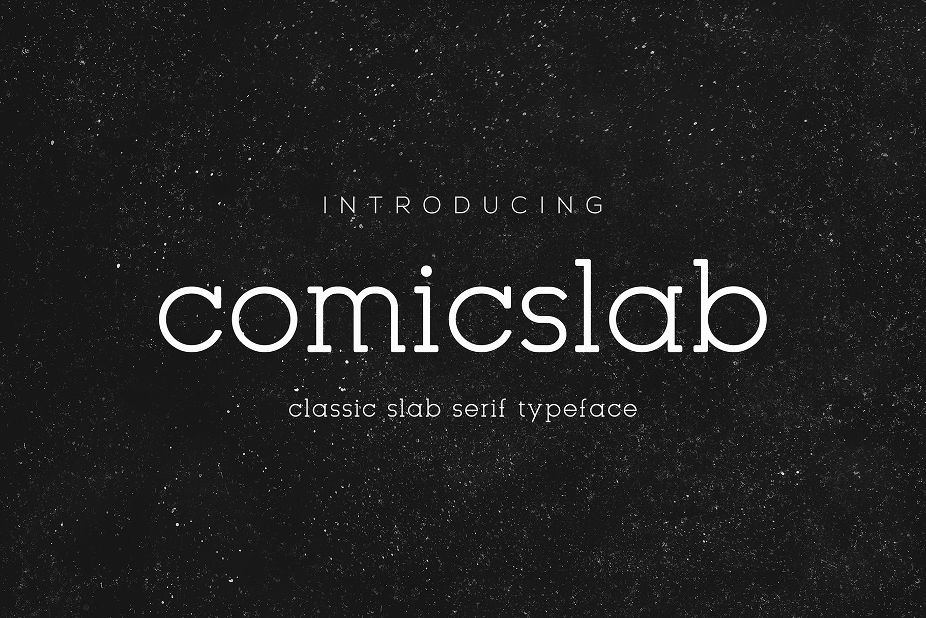 Comic Slab Font