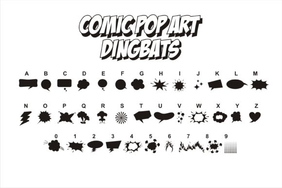 Comics Pop Art Font