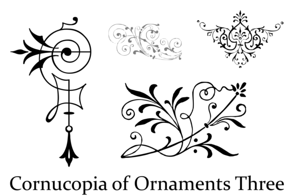 Cornucopia of Ornaments Two Font