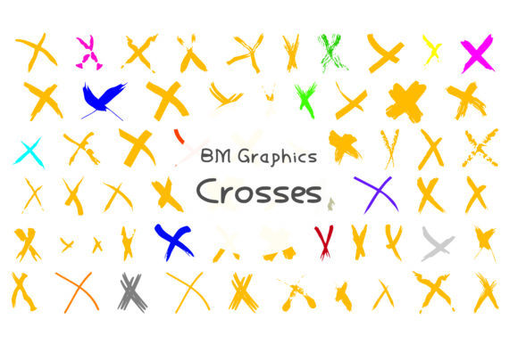 BM Graphics – Crosses Font