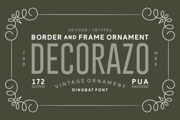 Decorazo Font