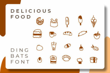 Delicious Food Font Font Canyon Delicious Food Font Font Canyon