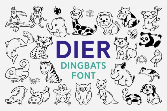 Dier Dingbats Font