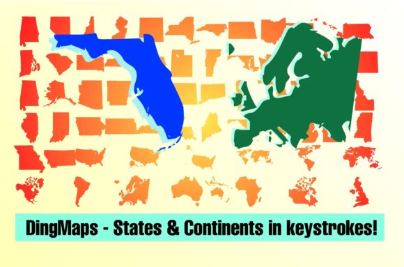 DingMaps Font