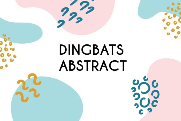 Dingbats Abstract Font