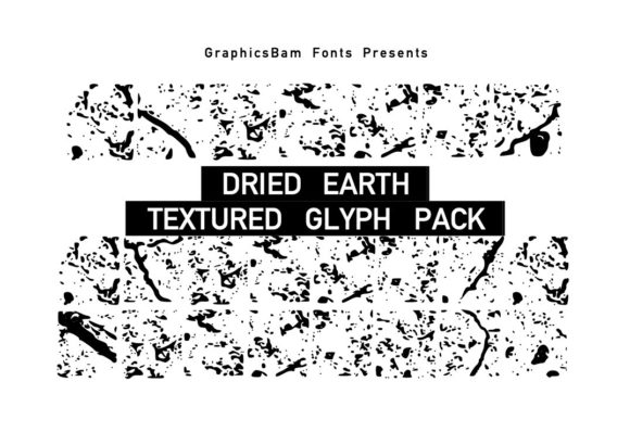 Dried Earth Glyph Font