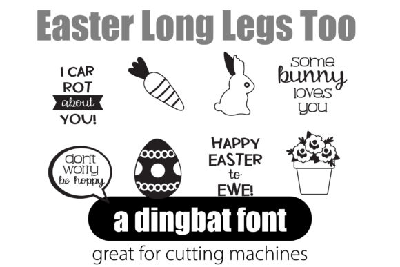 Easter Long Legs Font