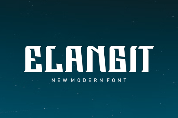 Elangit Font