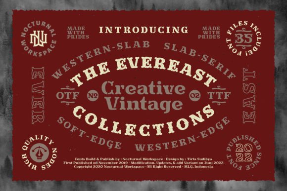 Evereast Collection Font