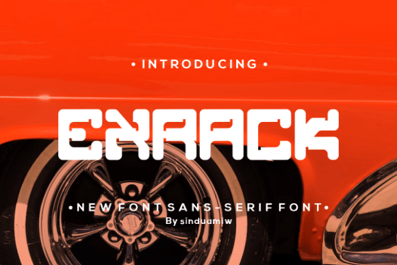 Exrack Font