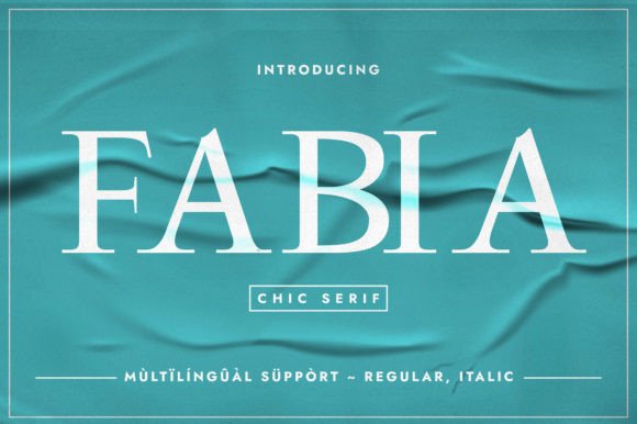 Fabia Font