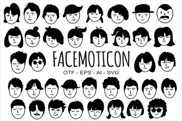 Facemoticon Font