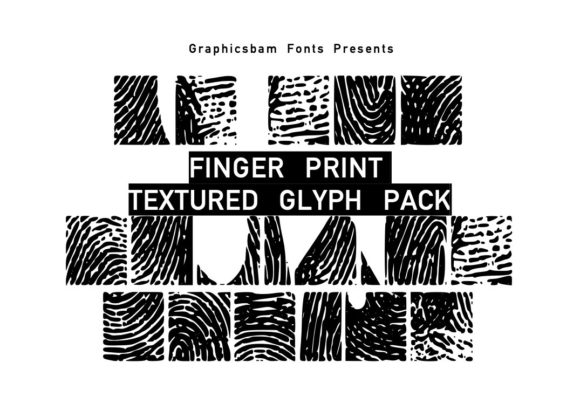 Finger Prints Glyph Font