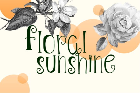 Floral Sunshine Font