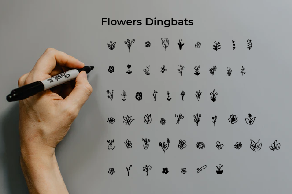 Flowers Font