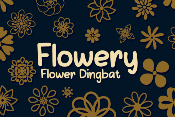 Flowery Font