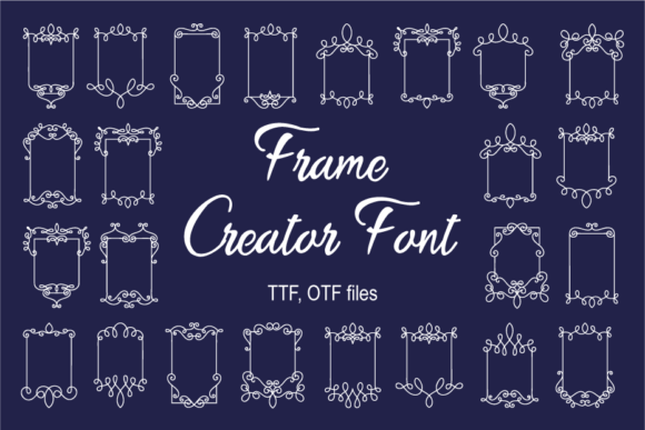 Frame Creator Font