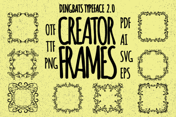 Frames Creator 2.0 Font