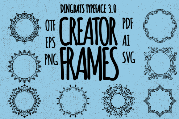 Frames Creator 3.0 Font