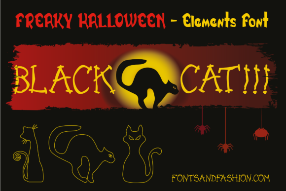 Freaky Halloween Font