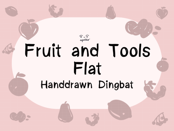 Fruits and Tools Font