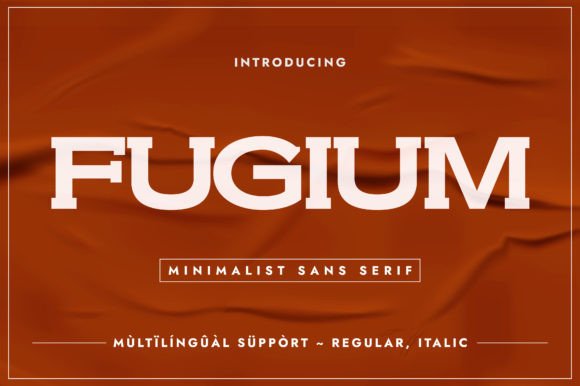 Fugium Font