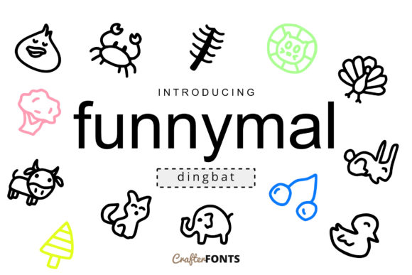 Funnymal Doodle Font