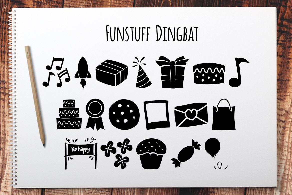 Funstuff Dingbat Font