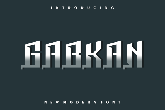 Gabkan Font