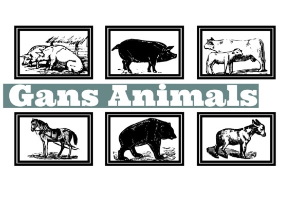 Gans Animals Font