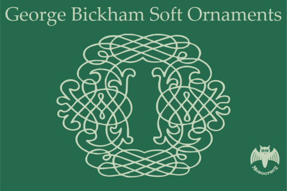 George Bickham Soft Ornaments Font